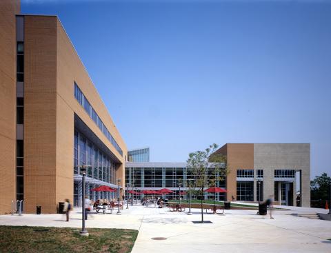 UMBC Commons Courtyard