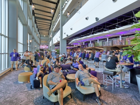 Club level seating
