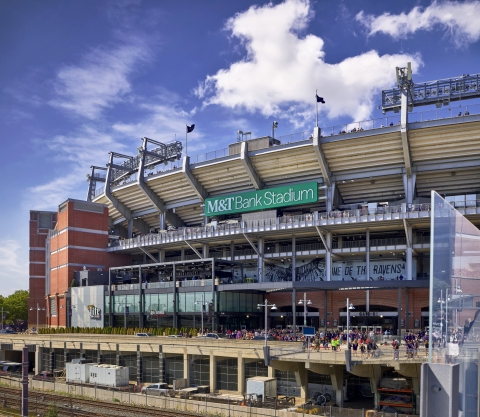 M&T Bank Stadium - Miller Lite Gatehouse & Roof Deck - Day
