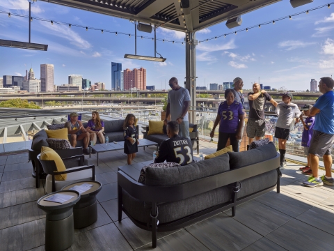 Miller Lite Gatehouse & Roof Deck 