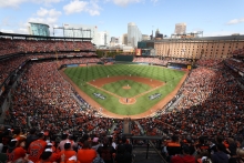 Oriole Park at Camden Yards - Credit Baltimore Orioles 